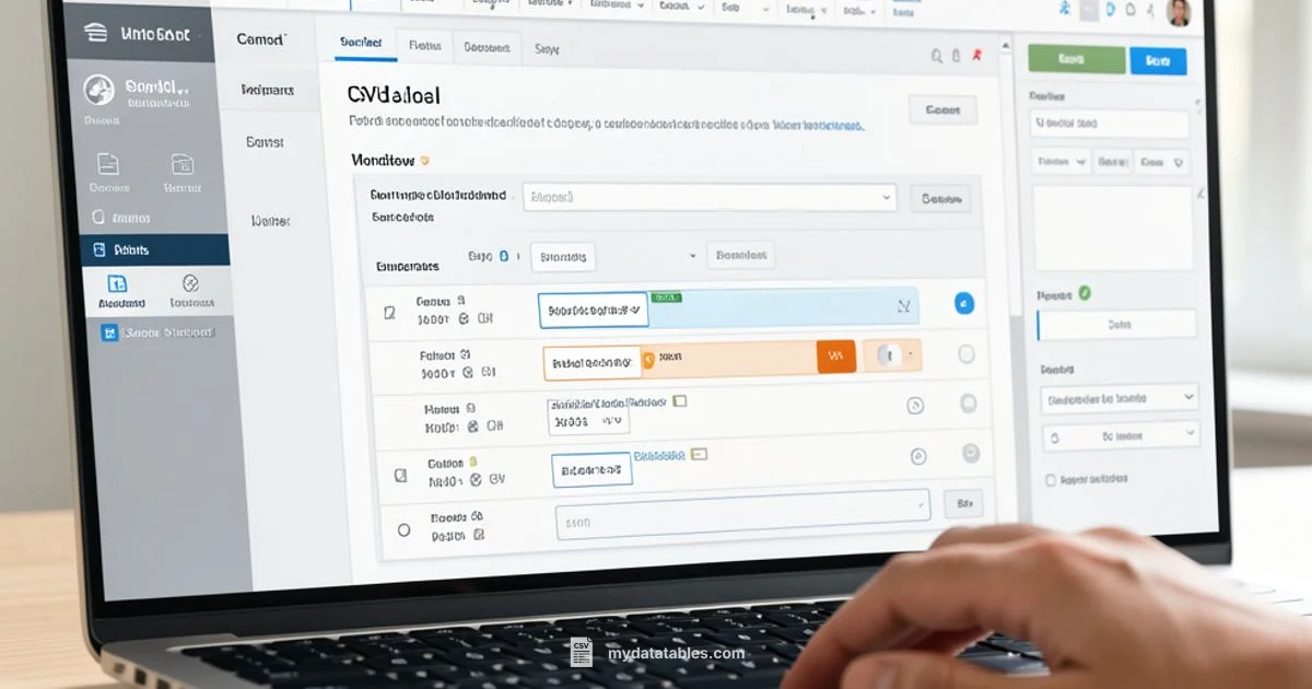 Edit CSVs Easily - MyDataTables