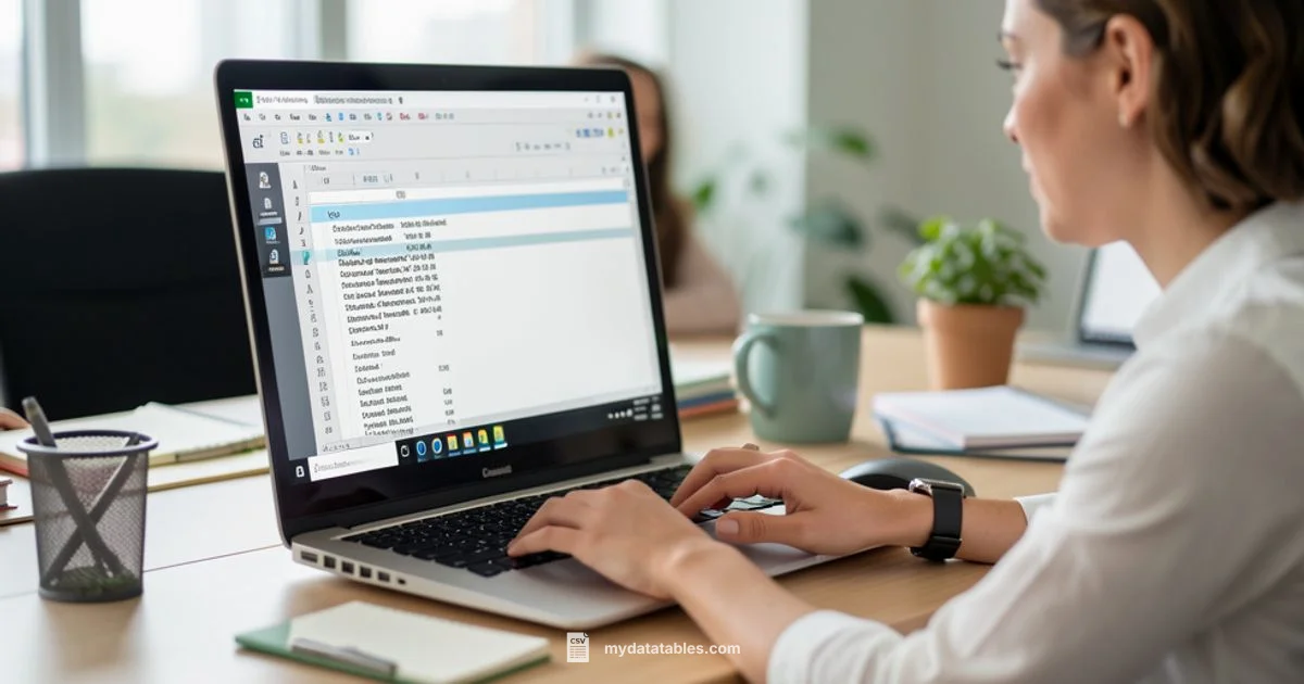 CSV to Excel Online - MyDataTables