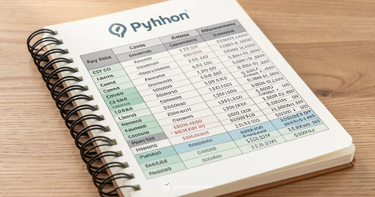 CSV Reader in Python CSV Reader in Python - MyDataTables
