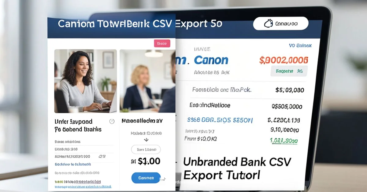 CSV from Bank Guide - MyDataTables