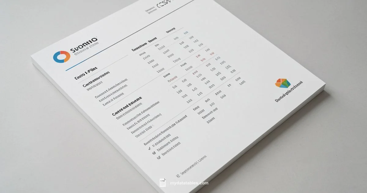 CSV Flat File CSV Flat File - MyDataTables