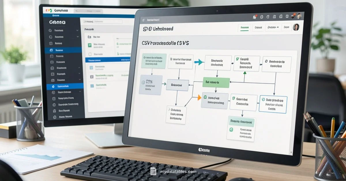 CSV Processing Workflow - MyDataTables