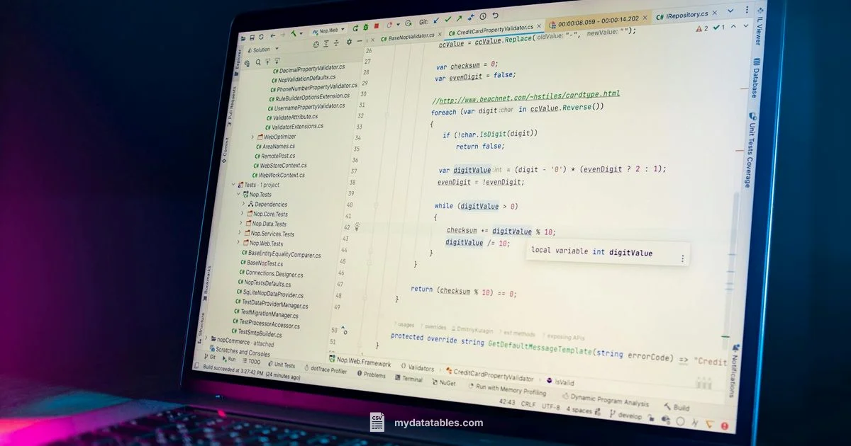 CSV Export with df to_csv - MyDataTables