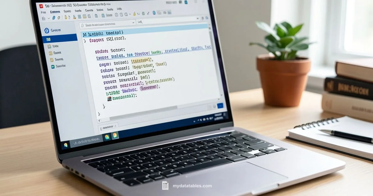 SSMS CSV Import SSMS CSV Import - MyDataTables