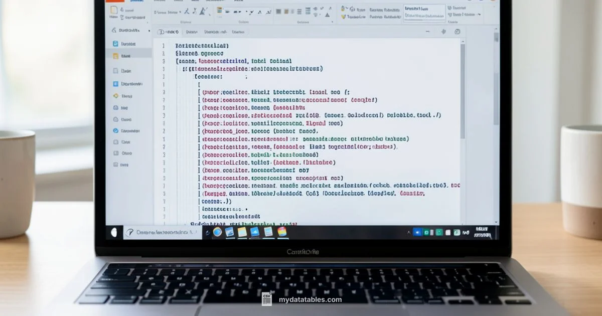 Tab Delimited CSV Guide - MyDataTables