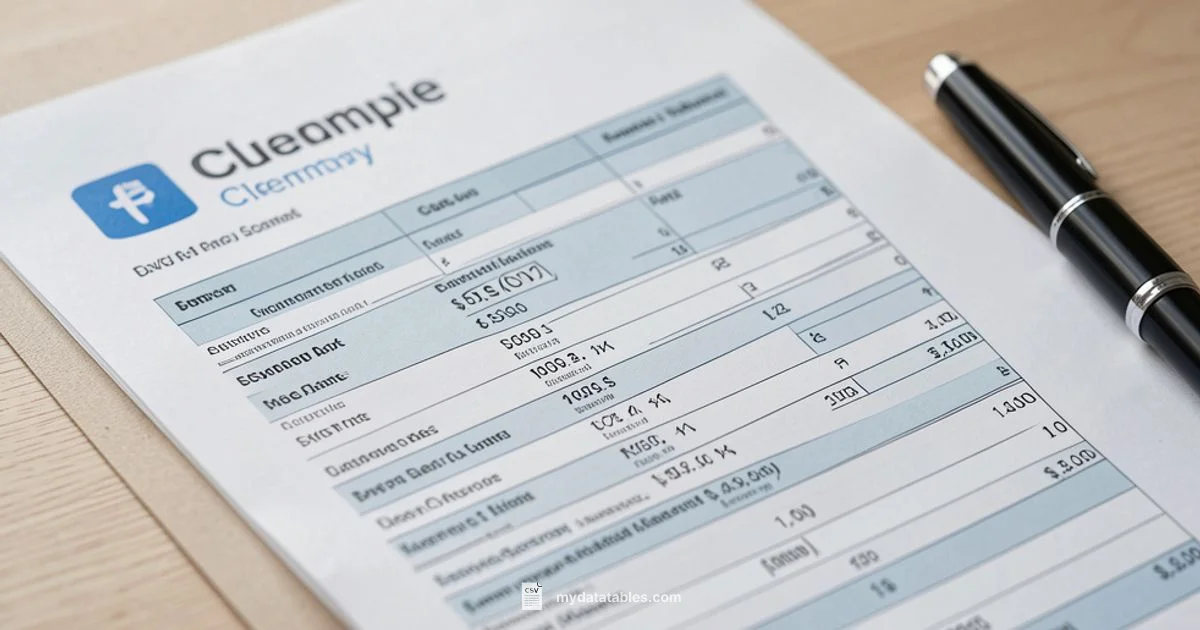 CSV Cleanup - MyDataTables