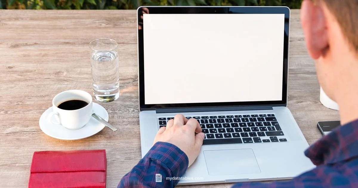 Tabs in CSV - MyDataTables