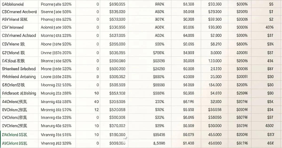 CSV Data Health - MyDataTables