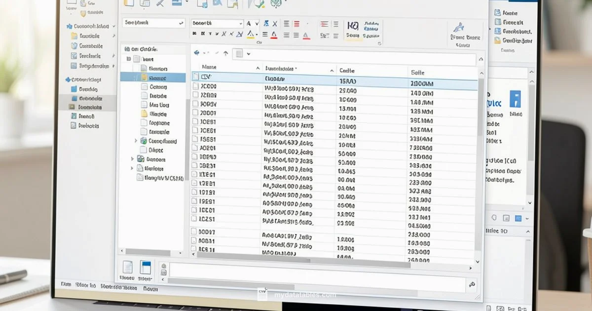 Lightweight CSV Editor - MyDataTables