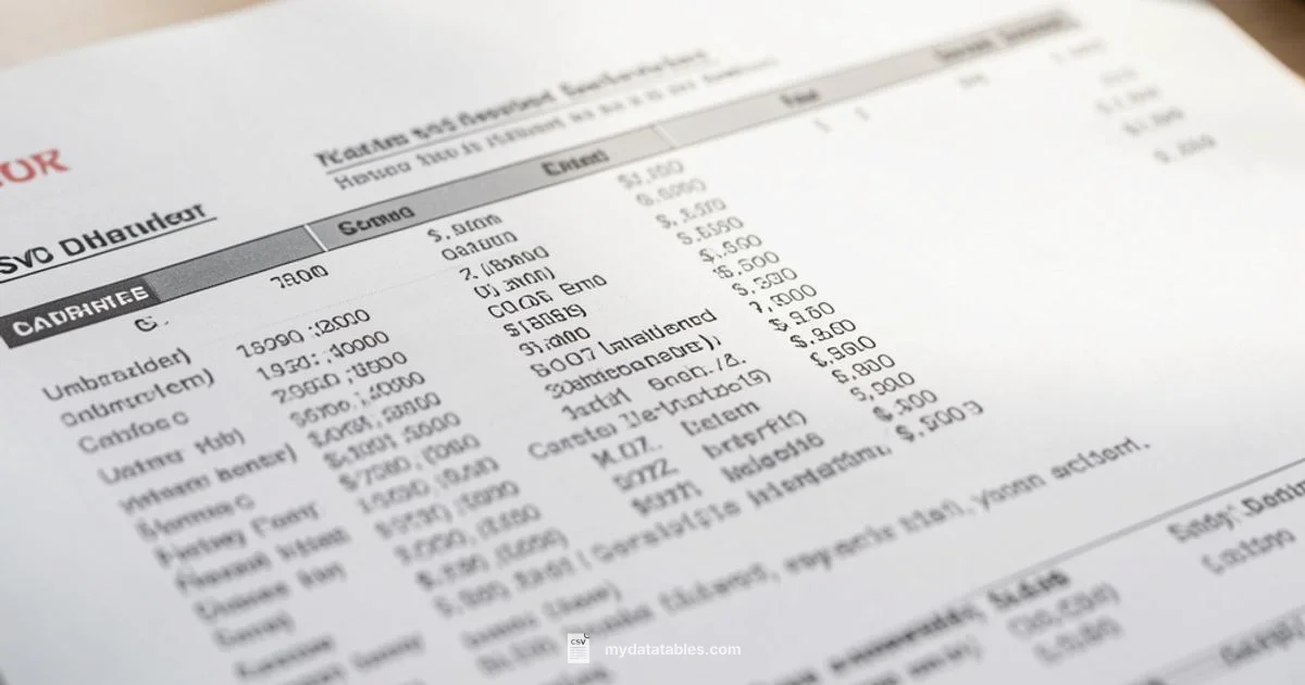 CSV Is a Text File CSV Is a Text File - MyDataTables