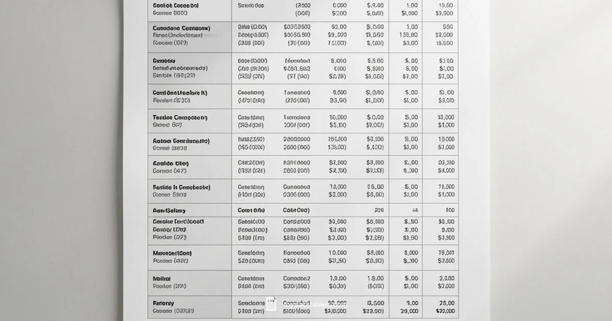 One Column CSV Guide - MyDataTables