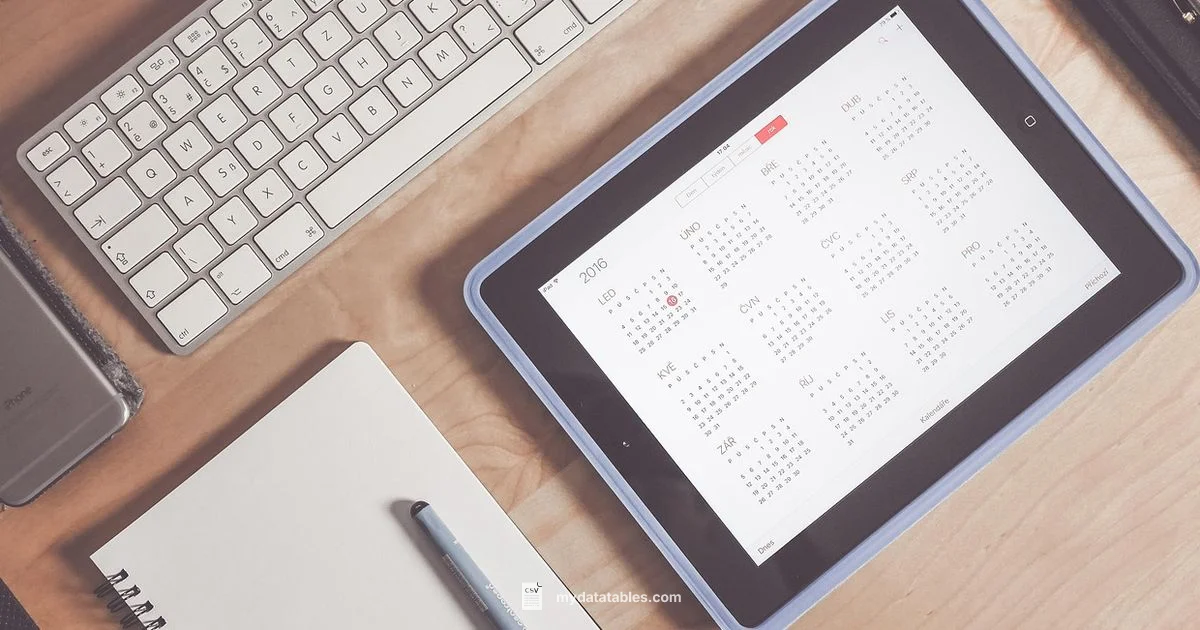 CSV to Outlook Calendar - MyDataTables
