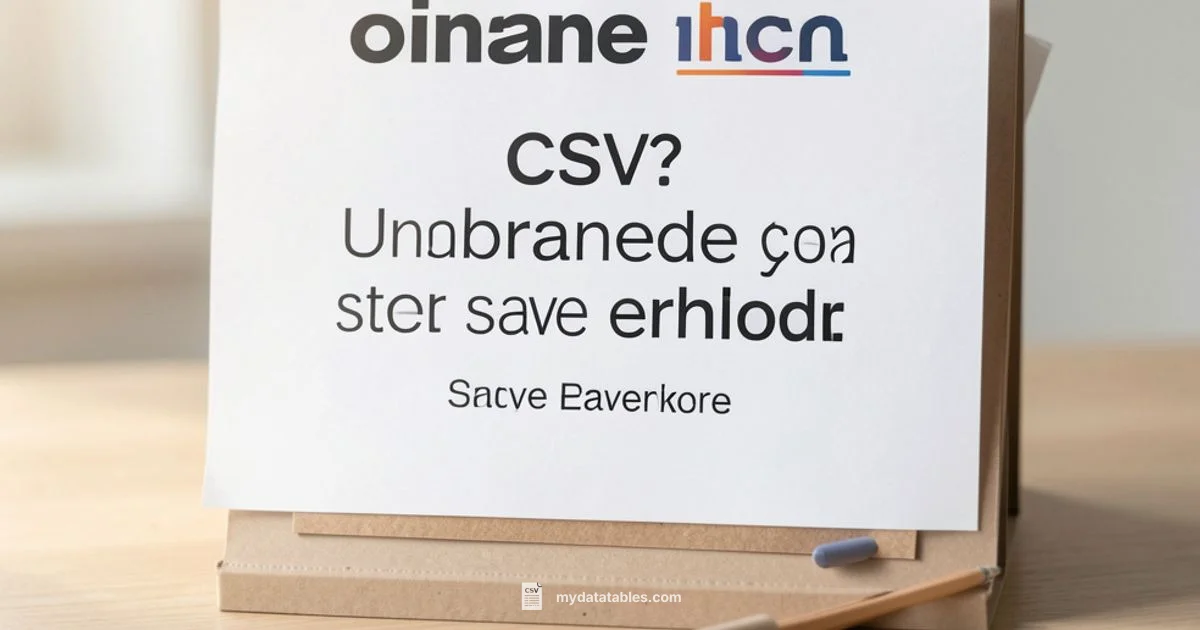 CSV Save Issue - MyDataTables