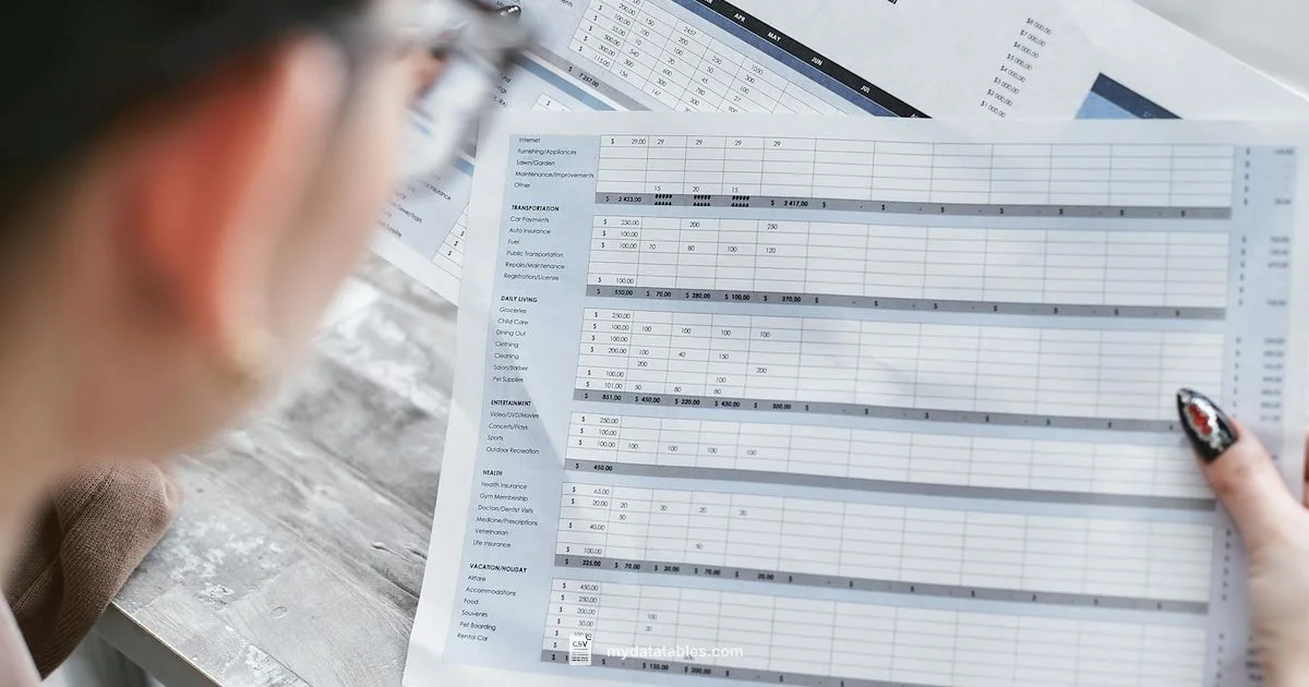 CSV Headers Guide - MyDataTables