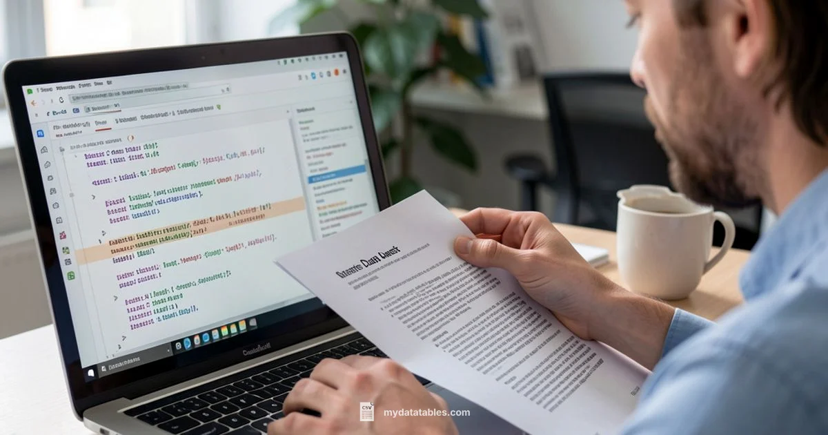 CSV vs PDF - MyDataTables