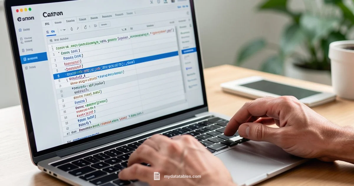 CSV Reading Guide CSV Reading Guide - MyDataTables