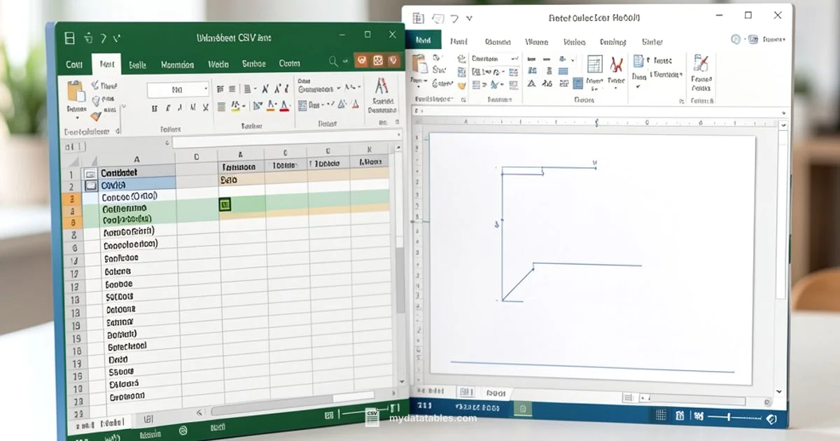 CSV zu Excel Workflow - MyDataTables