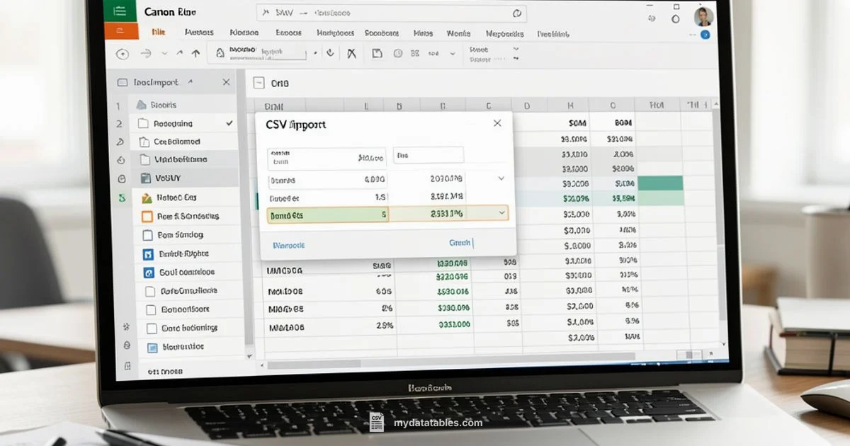 CSV Import Guide CSV Import Guide - MyDataTables