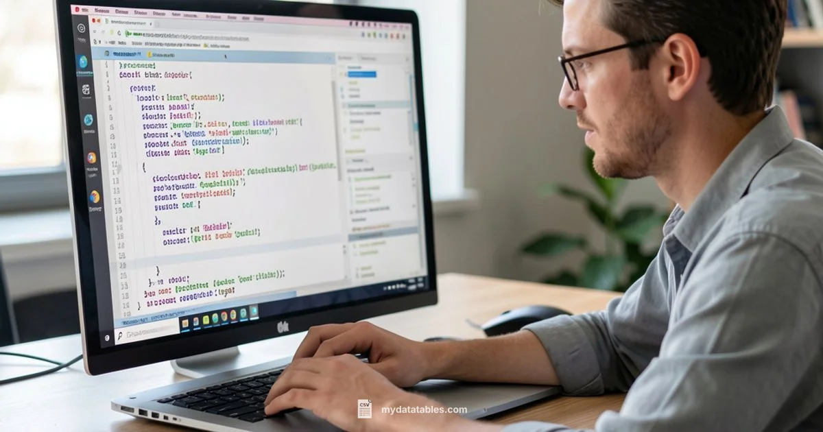 CSV to SQLite import - MyDataTables