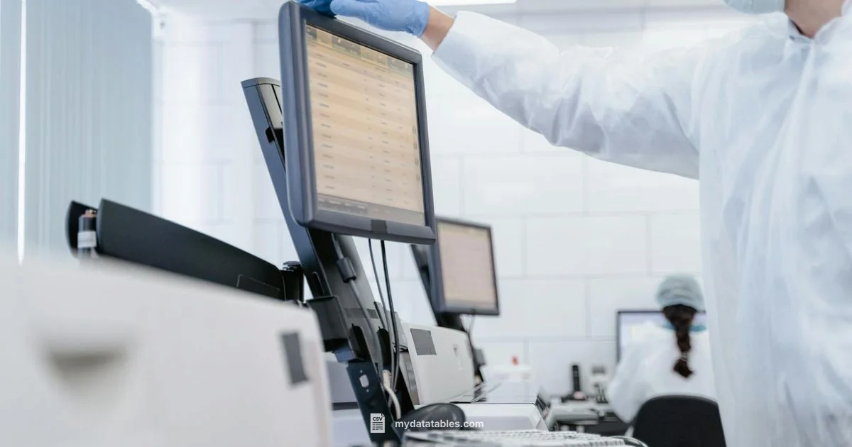 CSV in Pharma - MyDataTables