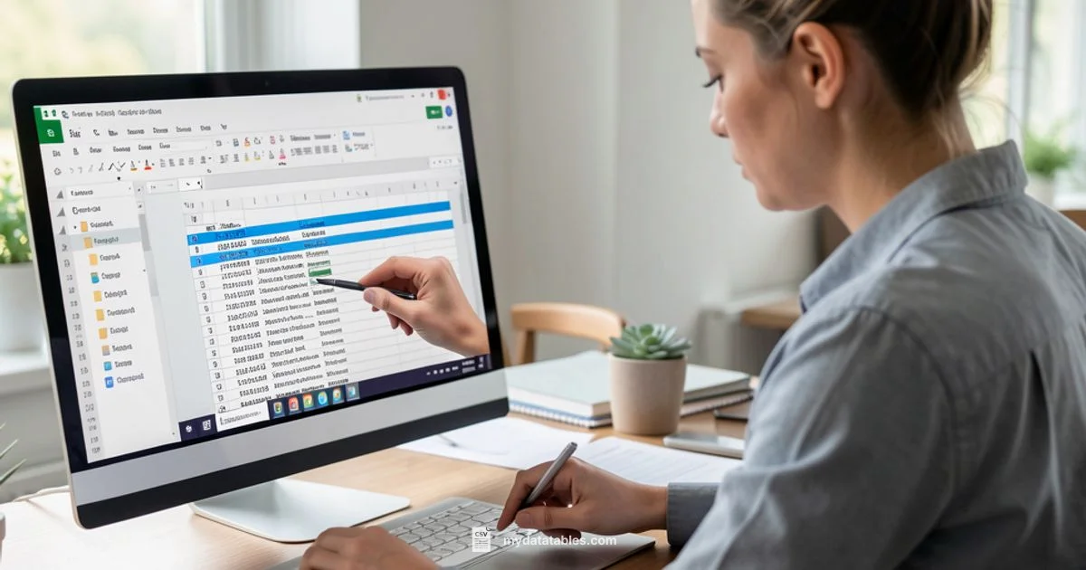 Paste CSV into Sheets - MyDataTables