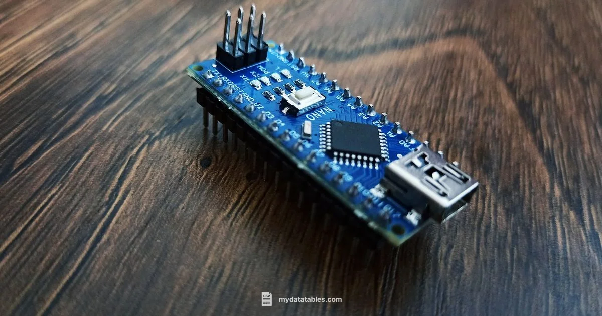 CSV Logging with Arduino - MyDataTables