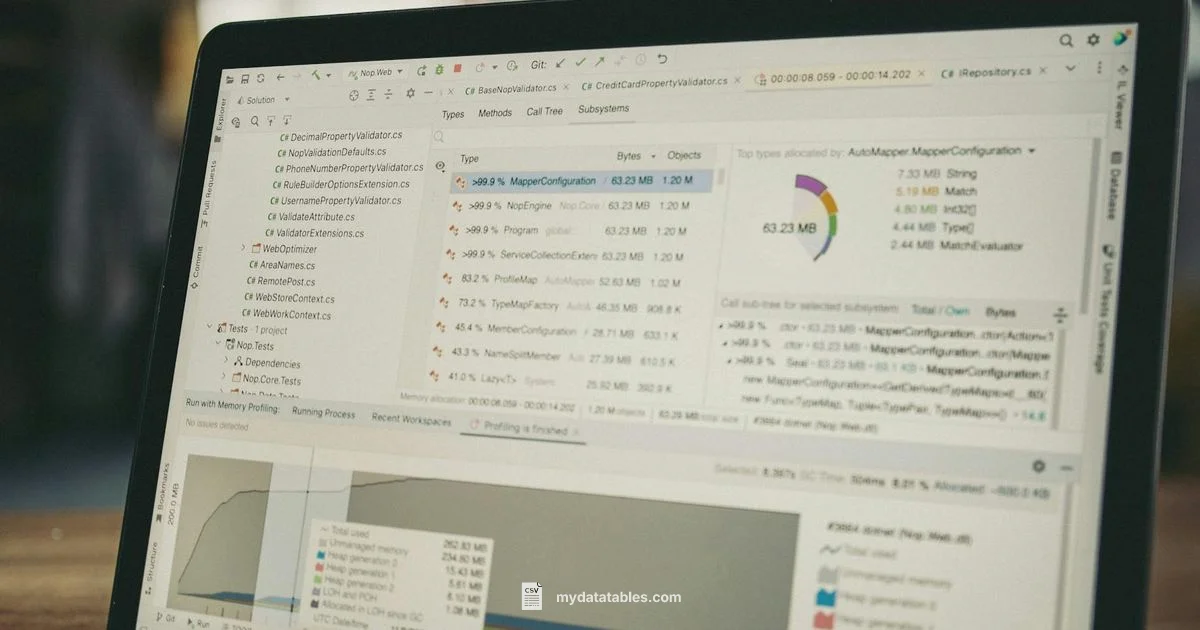 CSV for Databases - MyDataTables