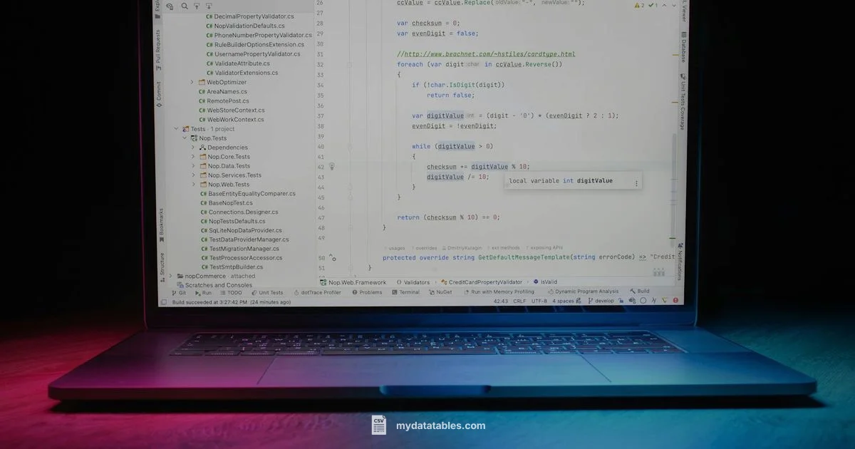UTF-8 Conversion - MyDataTables