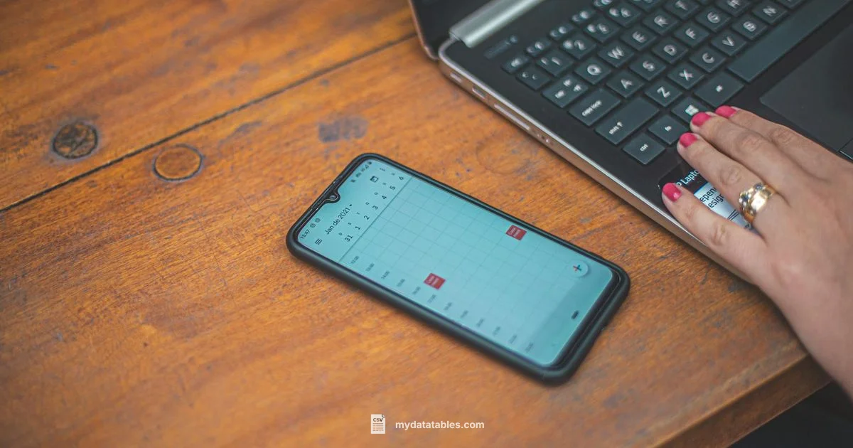 ICS to CSV Converter - MyDataTables