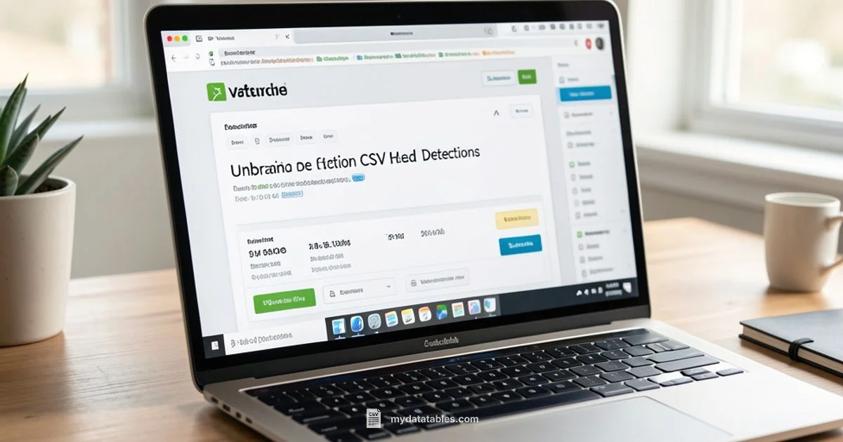 Check CSV Headers - MyDataTables