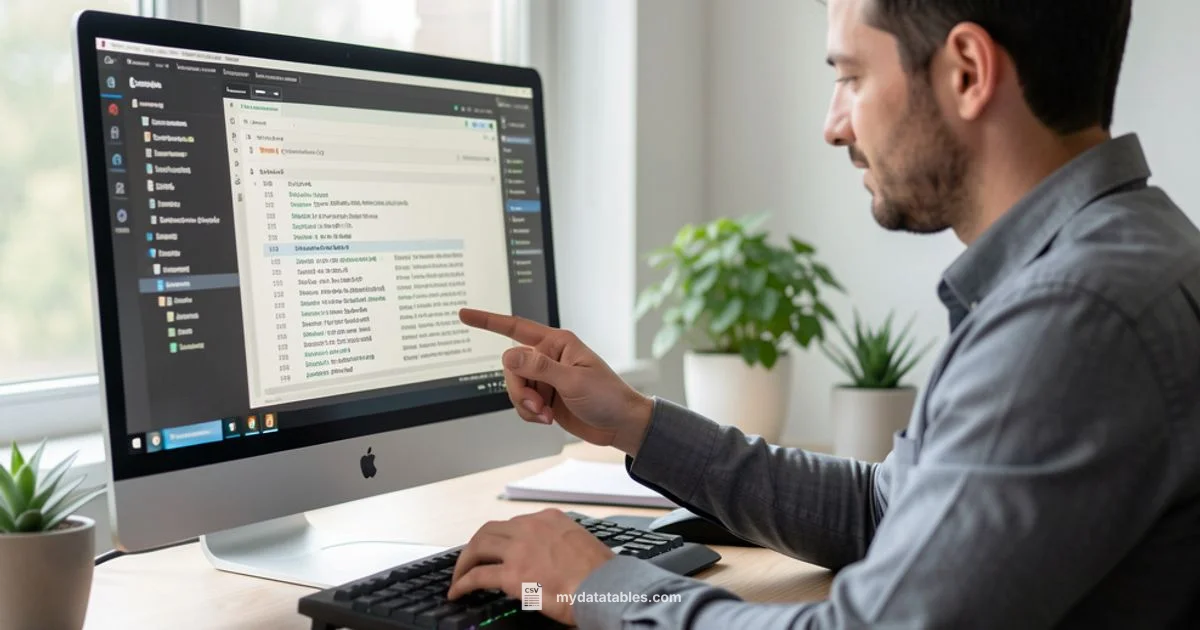 CSV Import Process - MyDataTables