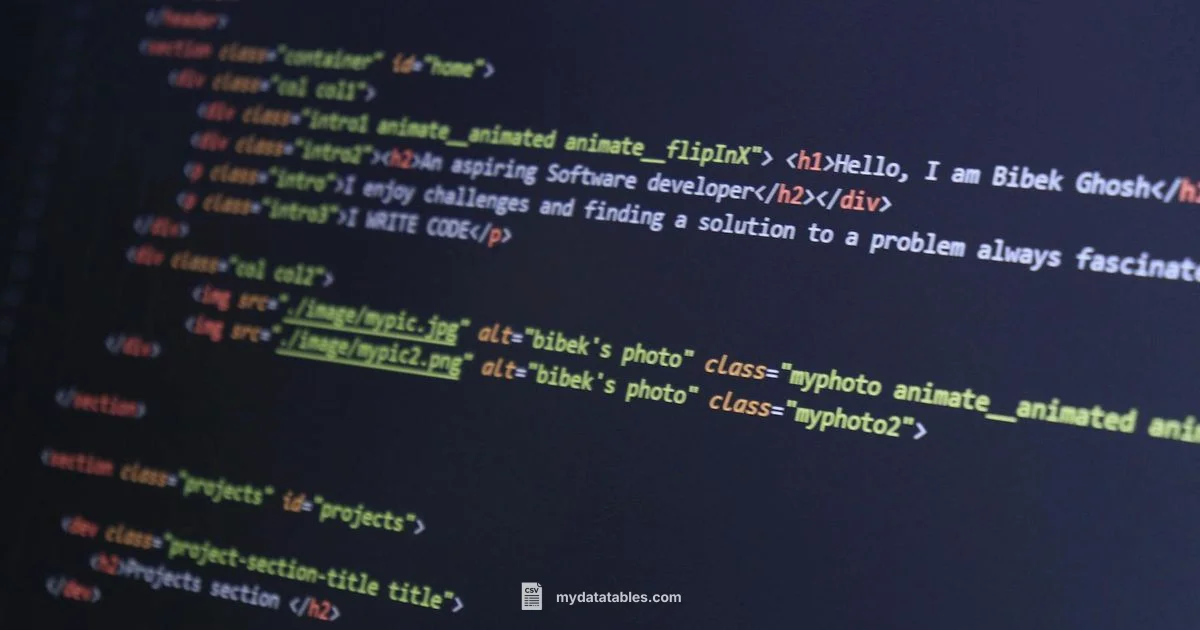 CSV Tools Guide CSV Tools Guide - MyDataTables