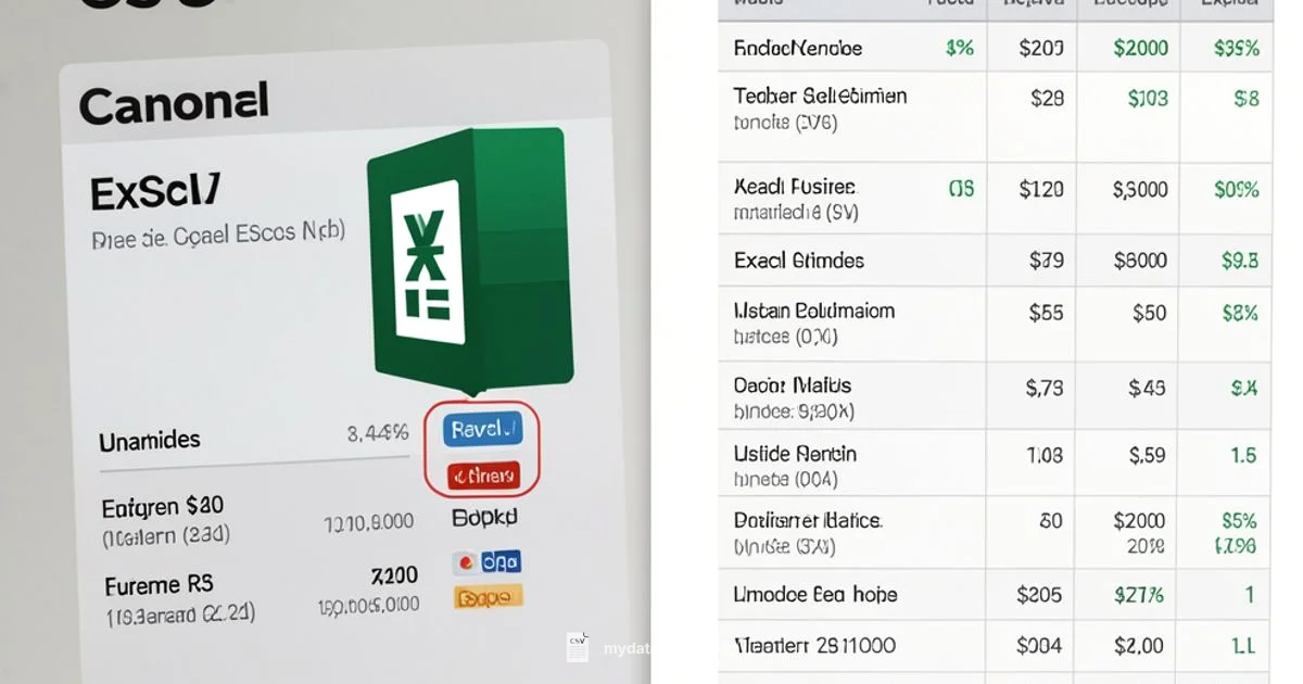 CSV vs Excel - MyDataTables