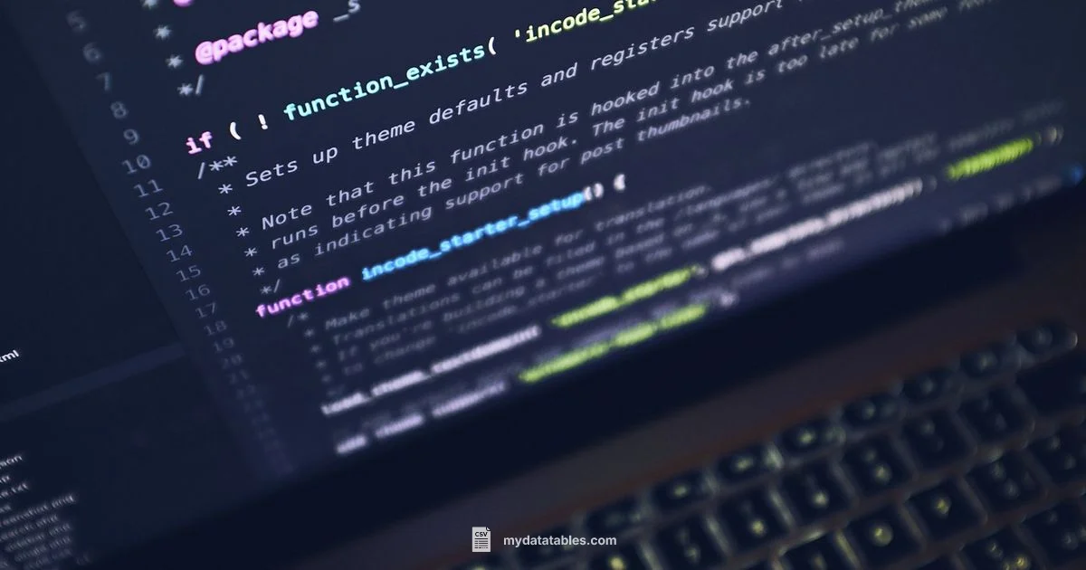 Rainbow CSV Guide - MyDataTables