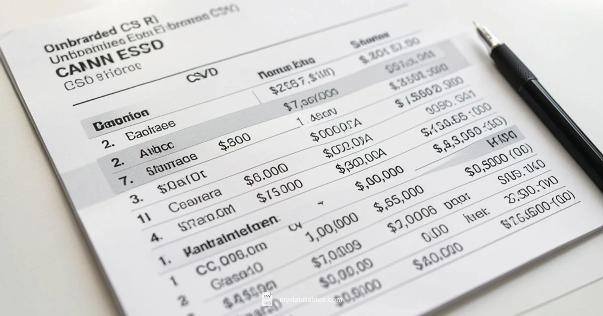 What is CSV Code - MyDataTables