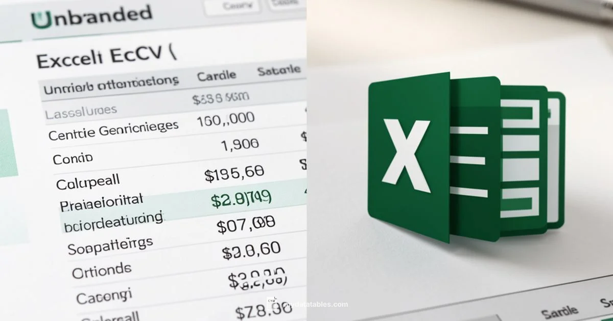CSV vs Excel - MyDataTables