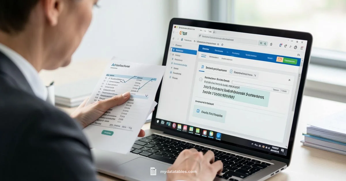 CSV to PDF Guide - MyDataTables