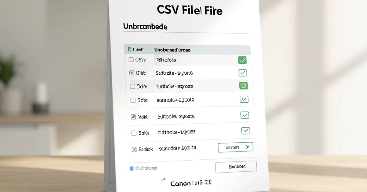 CSV Meaning - MyDataTables