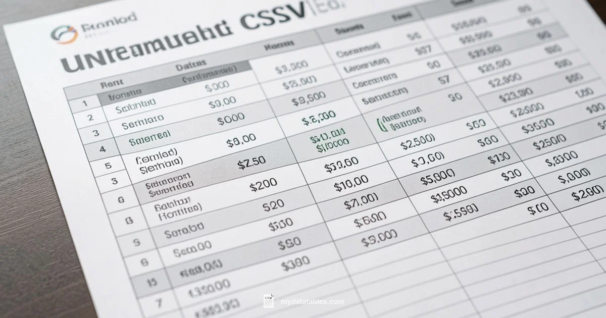 Sample Data Basics - MyDataTables