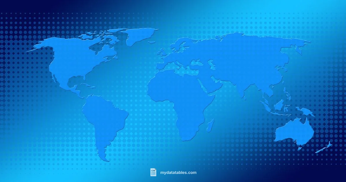 Zip Code Geo CSV Zip Code Geo CSV - MyDataTables