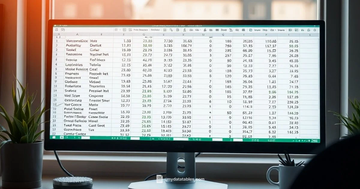 CSV vs XLSX - MyDataTables