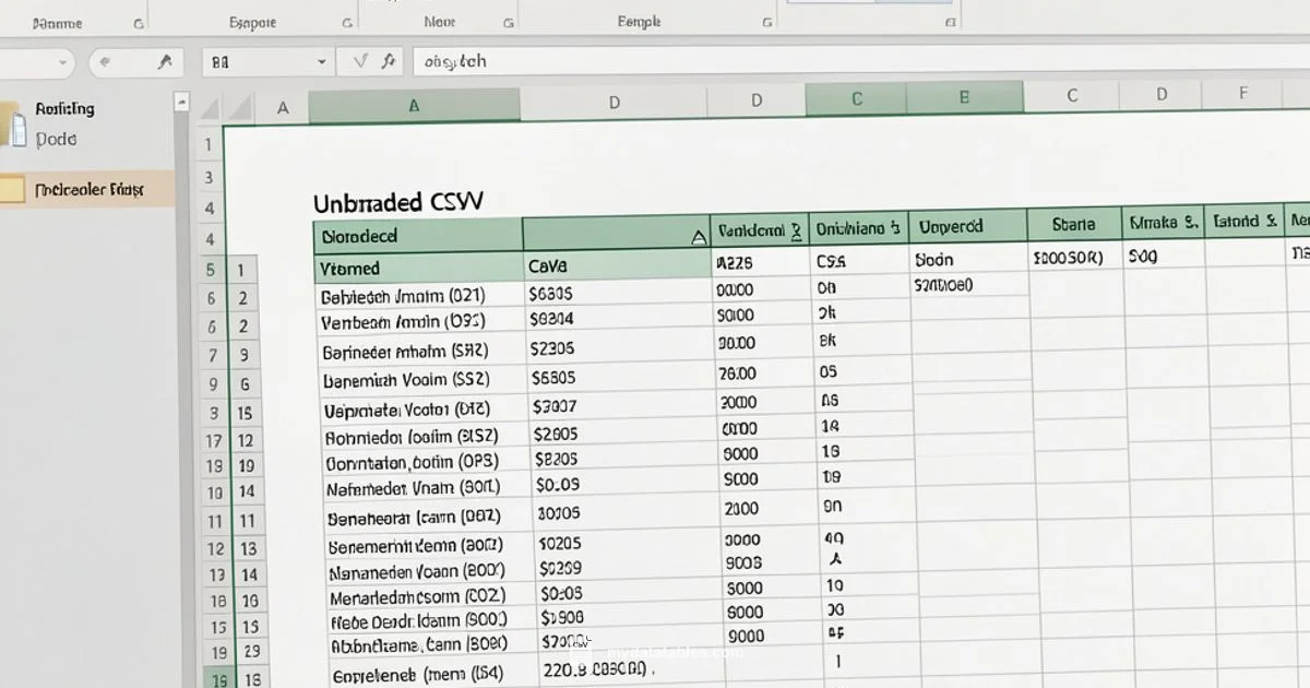 Open CSV in Excel - MyDataTables