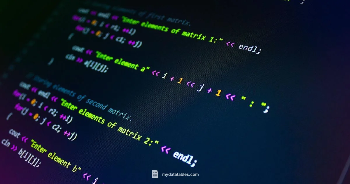 XML to CSV Conversion - MyDataTables