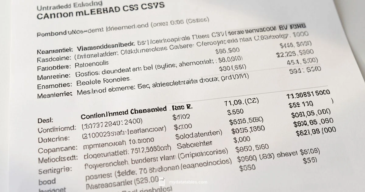 CSV Formats Overview CSV Formats Overview - MyDataTables