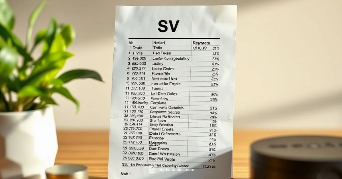 CSV in practice CSV in practice - MyDataTables