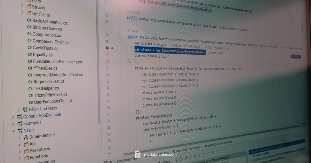 CSV Encoding - MyDataTables
