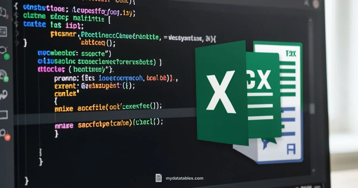 Excel to CSV - MyDataTables