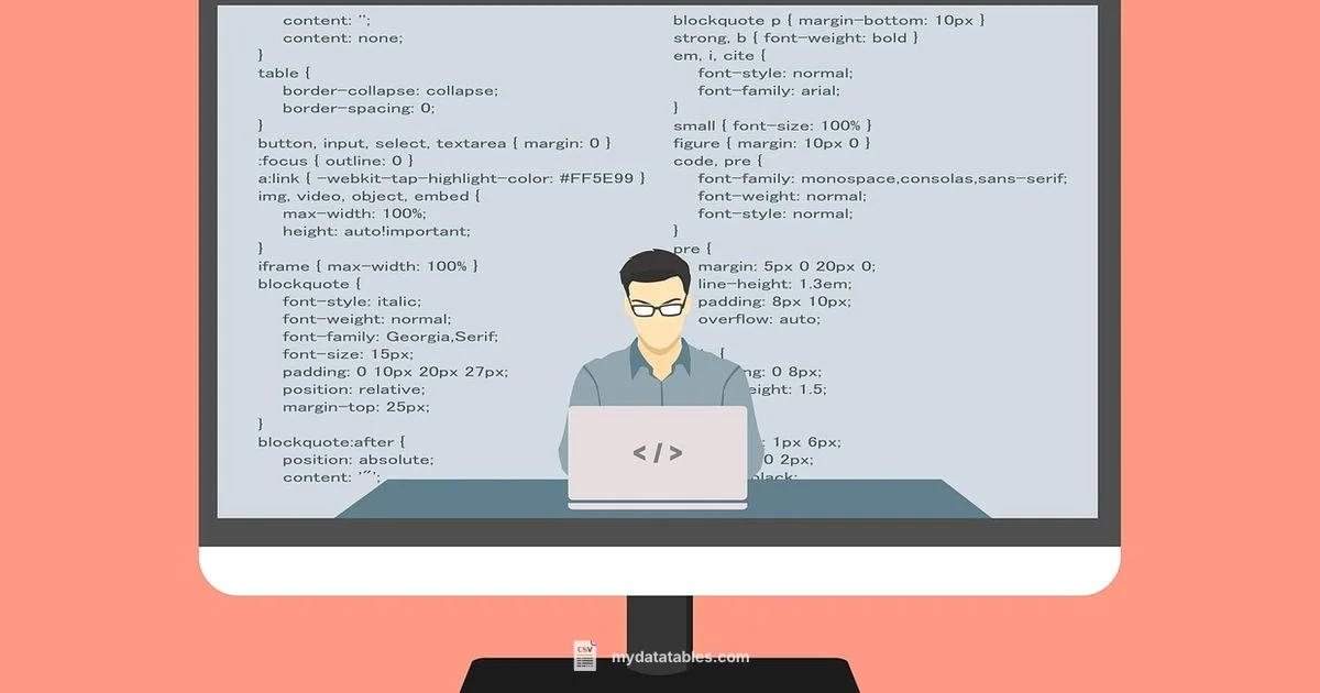 XML to CSV in Python - MyDataTables